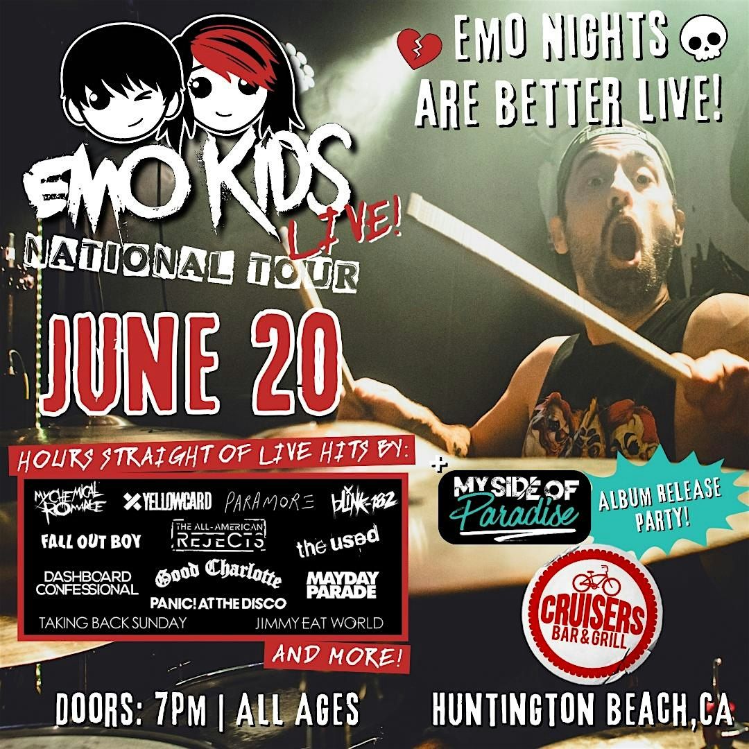 Emo Kids - Emo Night HB LIVE - Live Covers all Night, 20 June | Event in Huntington Beach | AllEvents