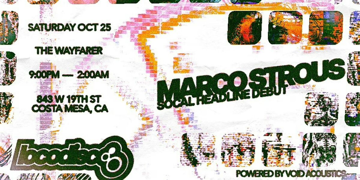 Marco Strous, 25 October | Event in Costa Mesa | AllEvents