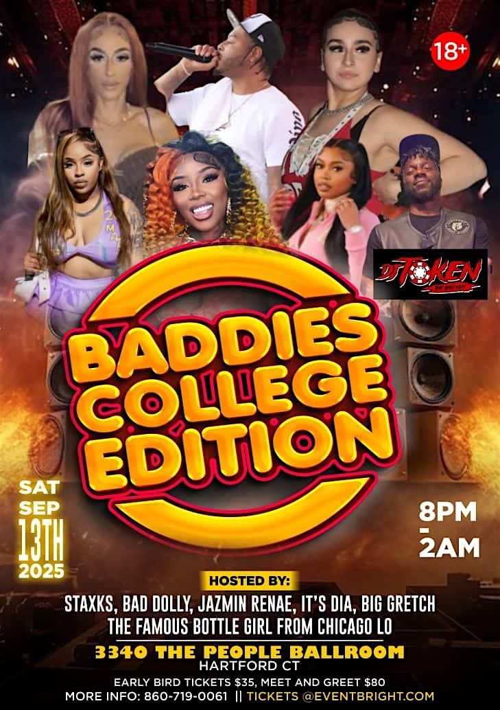 BADDIES COLLEGE EDITION, 13 September | Event in Hartford | AllEvents