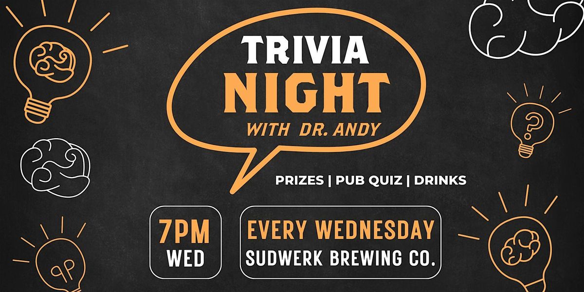 Sudwerk Pub Quiz  | Trivia Night @ Davis, CA | Event in Davis | AllEvents