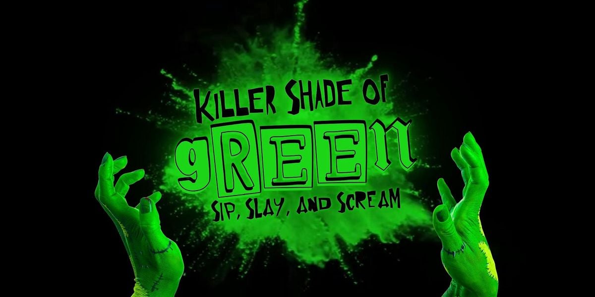 Killer Shade of Green: Sip, Slay, and Scream, 12 July | Event in Eastpointe | AllEvents
