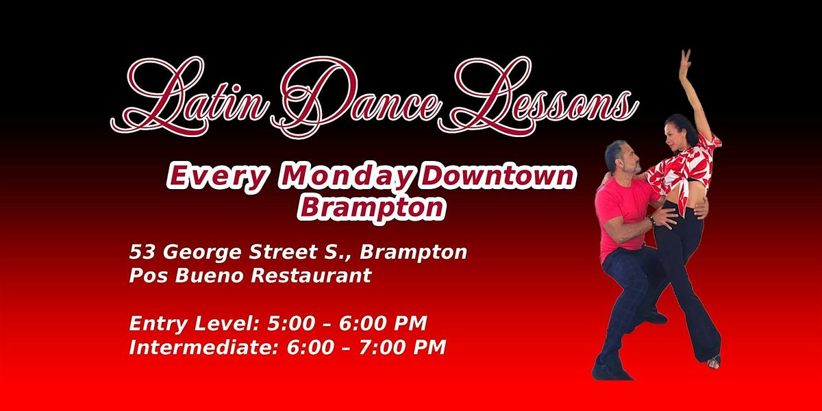 Latin Dance Lessons: Downtown Brampton, 1 December | Event in Brampton | AllEvents