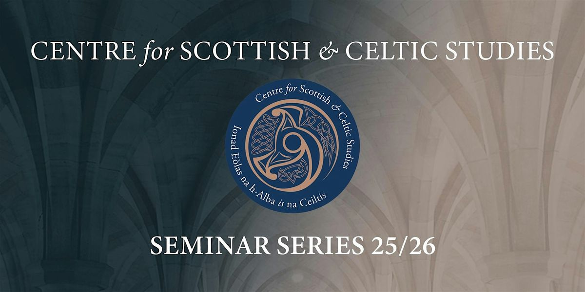 Brigid Ehrmantraut | Perspective and Narrative in Cath Maige Léna, 24 February | Event in Glasgow | AllEvents