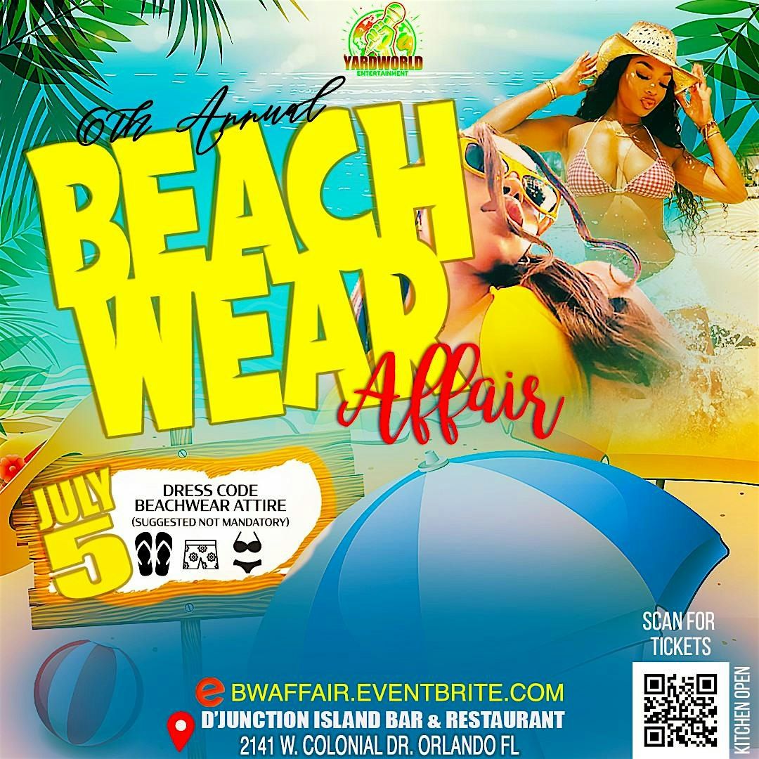 6th Annual Beachwear Affair, 5 July | Event in Orlando | AllEvents