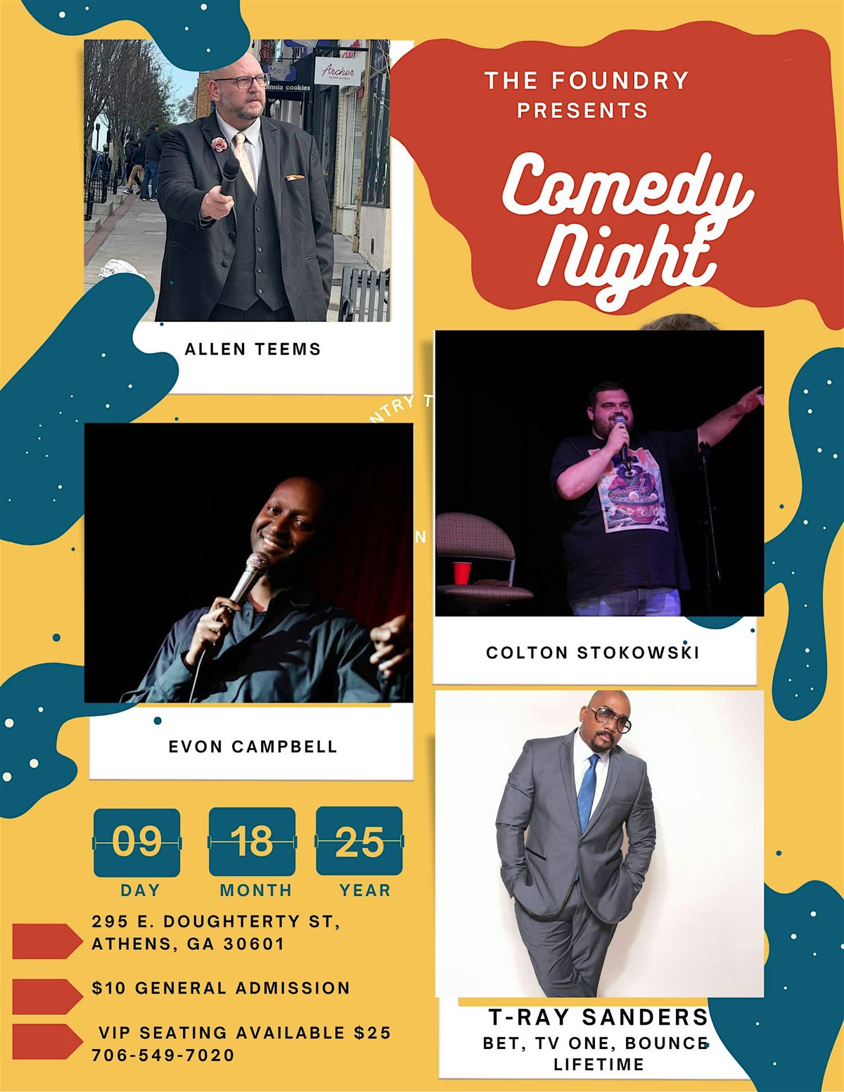 Comedy @ The Foundry, 18 September | Event in Athens | AllEvents