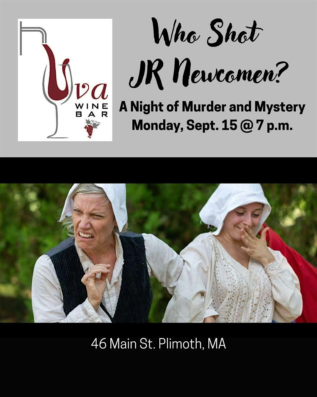 Pilgrim M**der Mystery Night at Uva, 15 September | Event in Plymouth | AllEvents