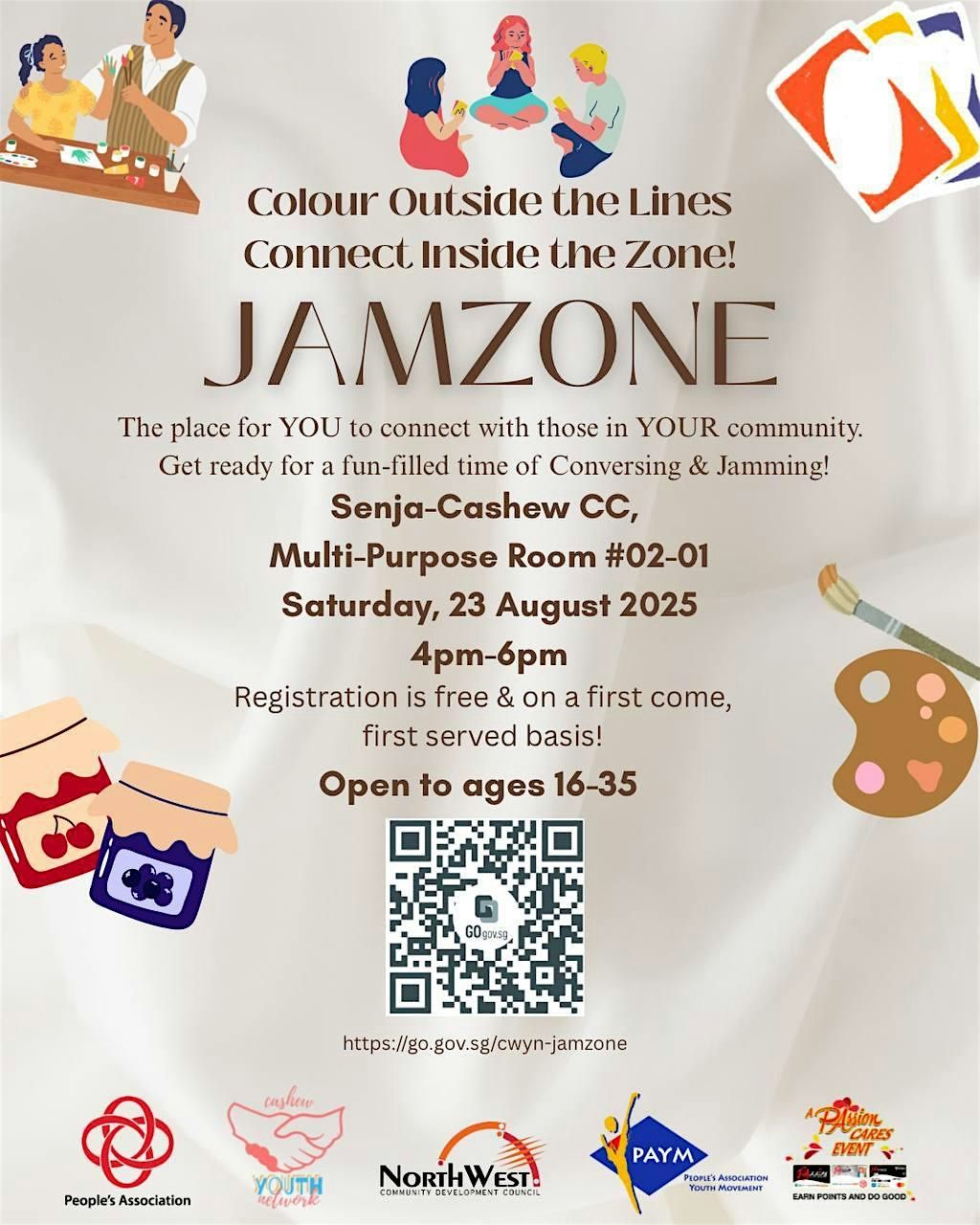 Jamzone, 23 August | Event in Choa Chu Kang | AllEvents