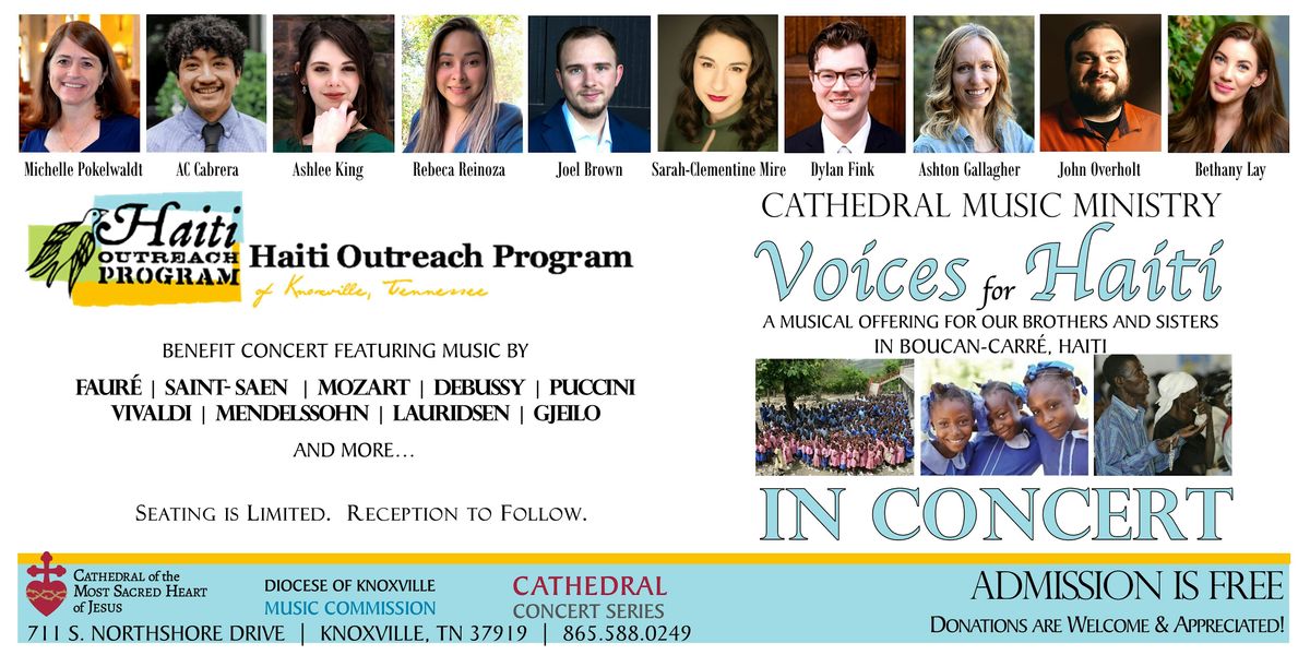 Cathedral Concert: CATHEDRAL MUSIC MINISTRY: Voices for Haiti | Event in Knoxville | AllEvents