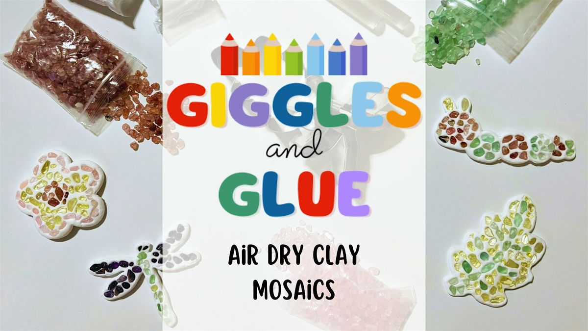 Giggles & Glue Craft Class | Air Dry Clay Mosaics, 24 September | Event in Covington | AllEvents
