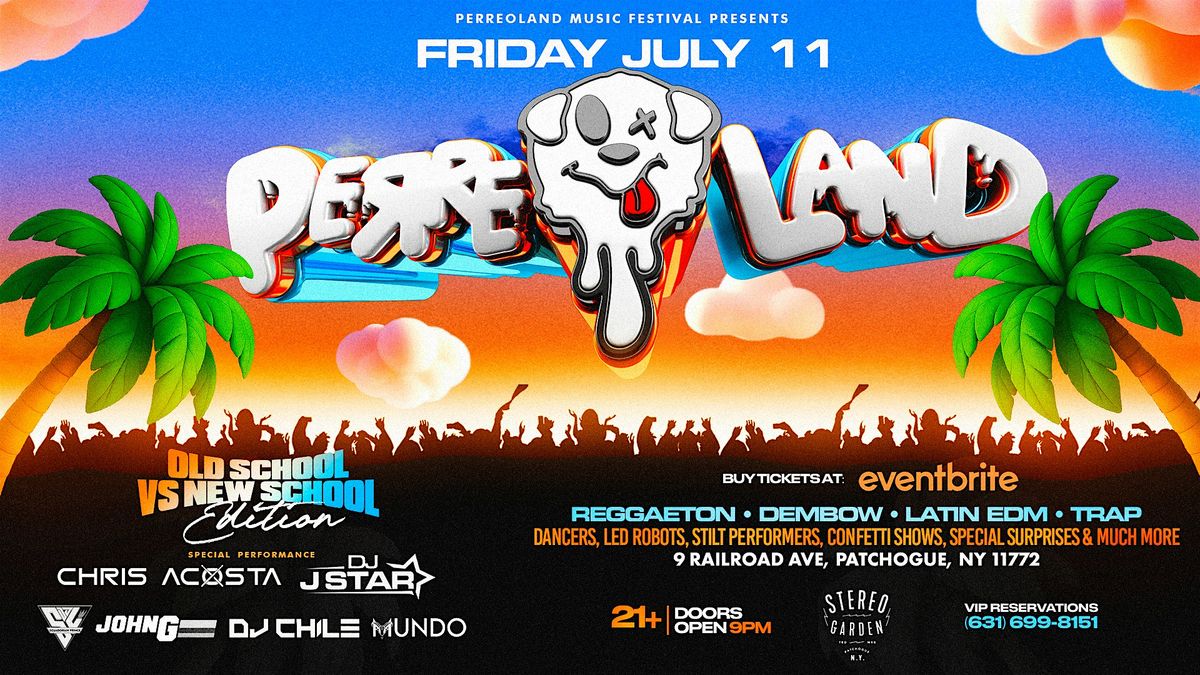 PERREOLAND | LONG ISLAND, 11 July | Event in Patchogue | AllEvents