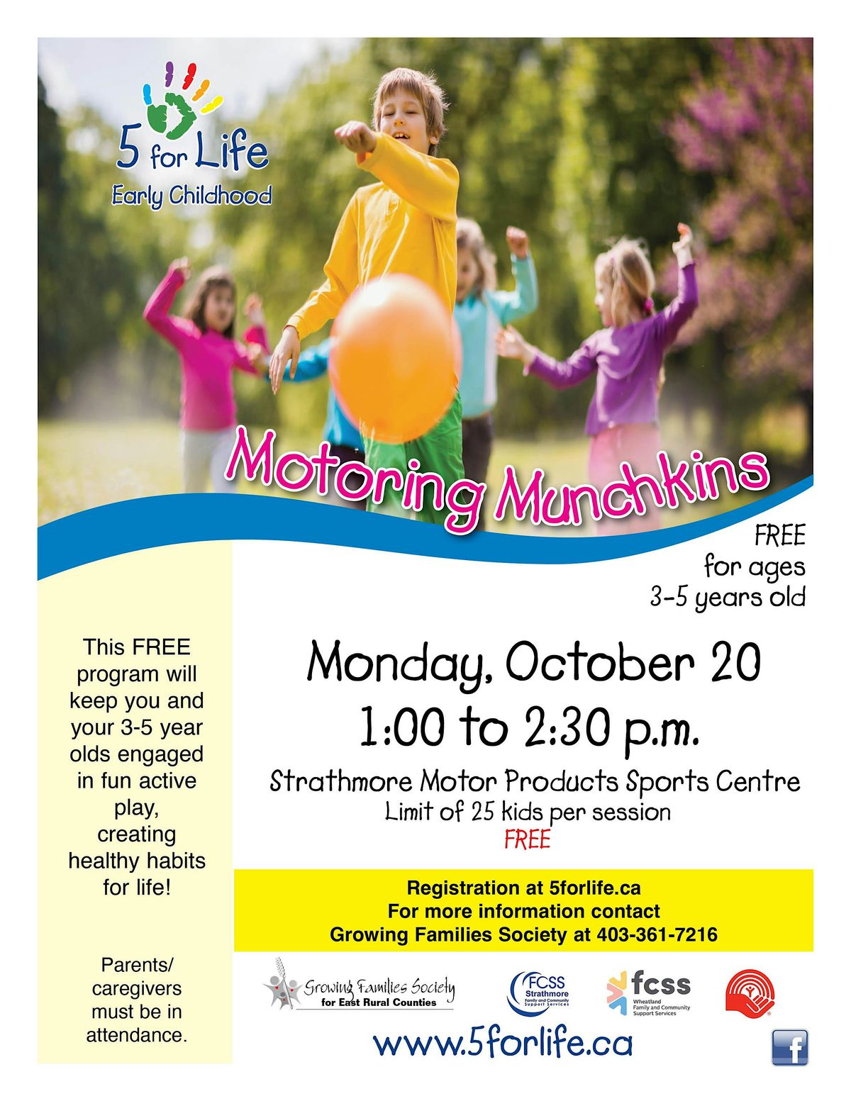 Motoring Munchkins!, 20 October | Event in Strathmore | AllEvents