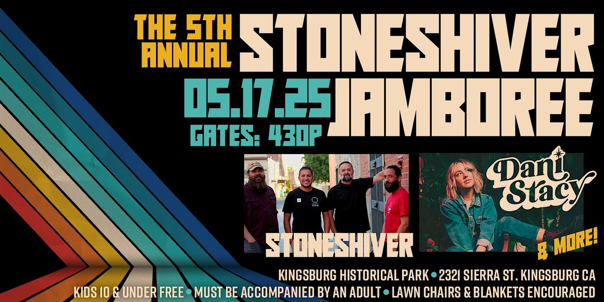 5th Annual Stoneshiver Jamboree, 17 May | Event in Kingsburg | AllEvents