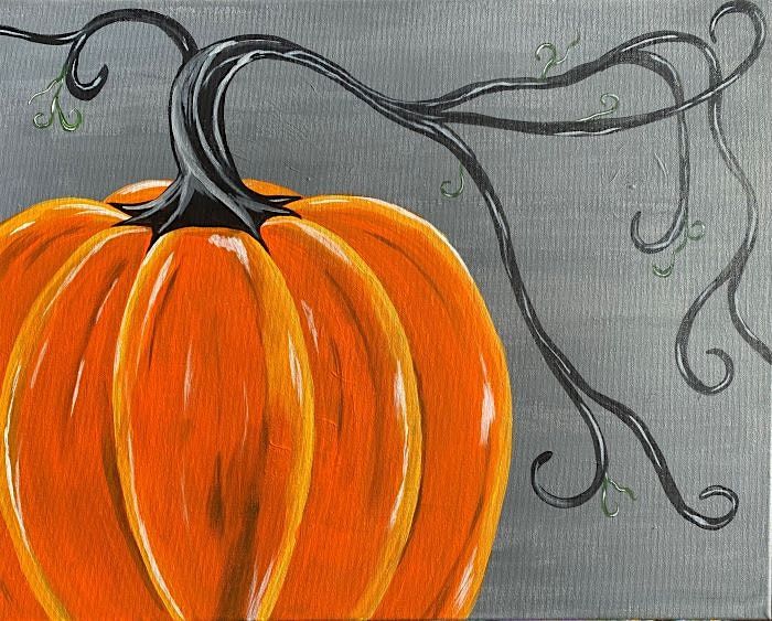 The Charming Pumpkin paint and sip painting event, 18 October | Event in Rocklin | AllEvents