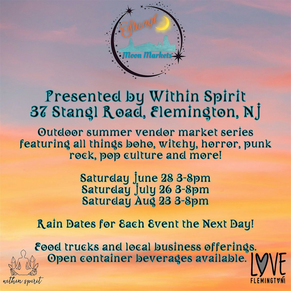 Stangl Summer Moon Market, 23 August | Event in Flemington | AllEvents