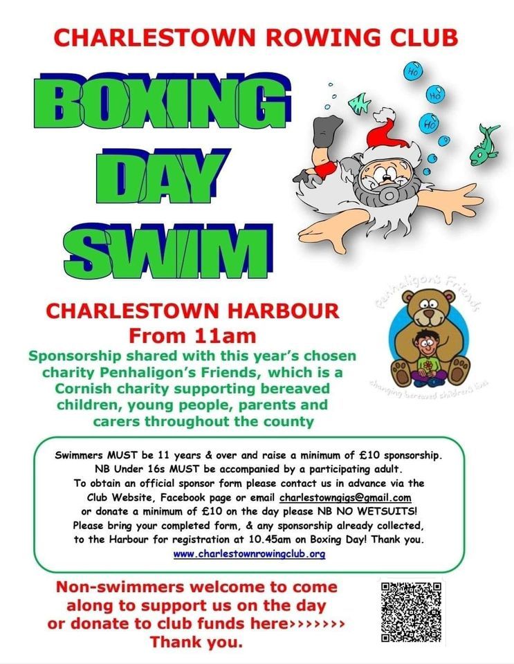BOXING DAY SWIM, Charlestown Harbour, St Columb, December 26 2023 AllEvents.in