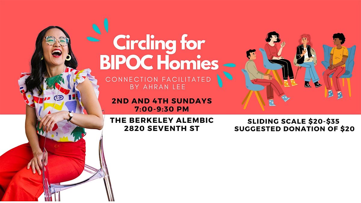 Circling for BIPOC Homies with Ahran Lee, 27 July | Event in Berkeley | AllEvents