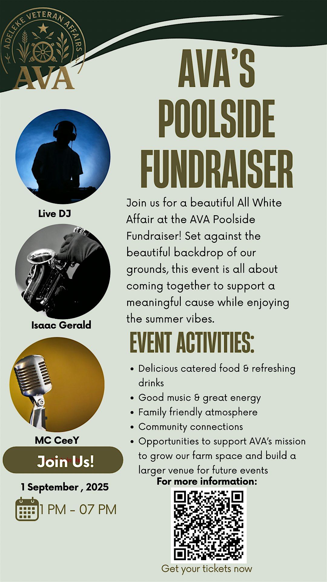 AVA Poolside Fundraiser, 1 September | Event in Upper Marlboro | AllEvents