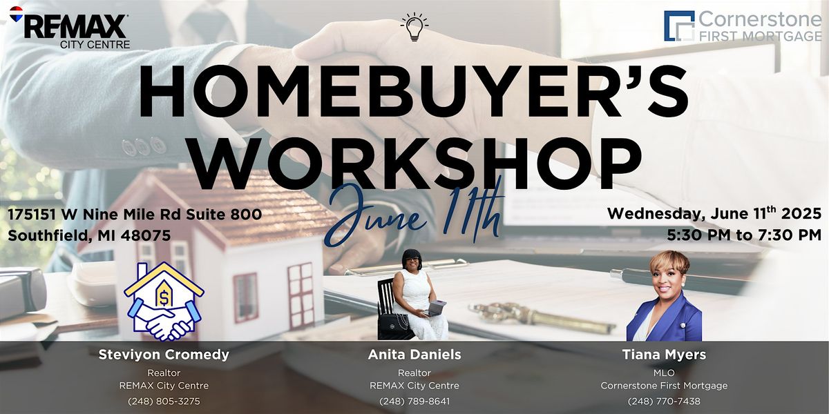 Homebuyer's Workshop, 11 June | Event in Southfield | AllEvents