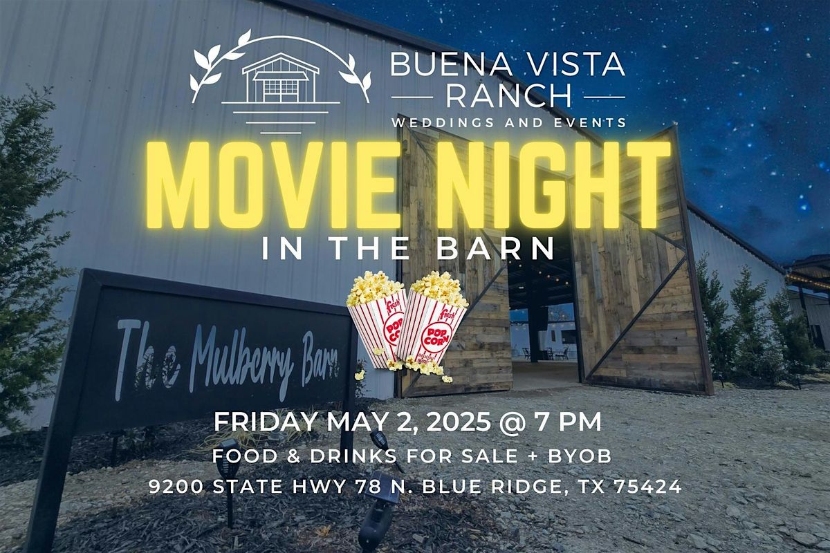 Movie Night in the Barn, 6 June | Event in Blue Ridge | AllEvents