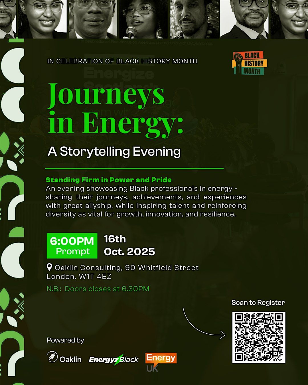 Journeys in Energy: A Storytelling Evening, 16 October | Event in London | AllEvents