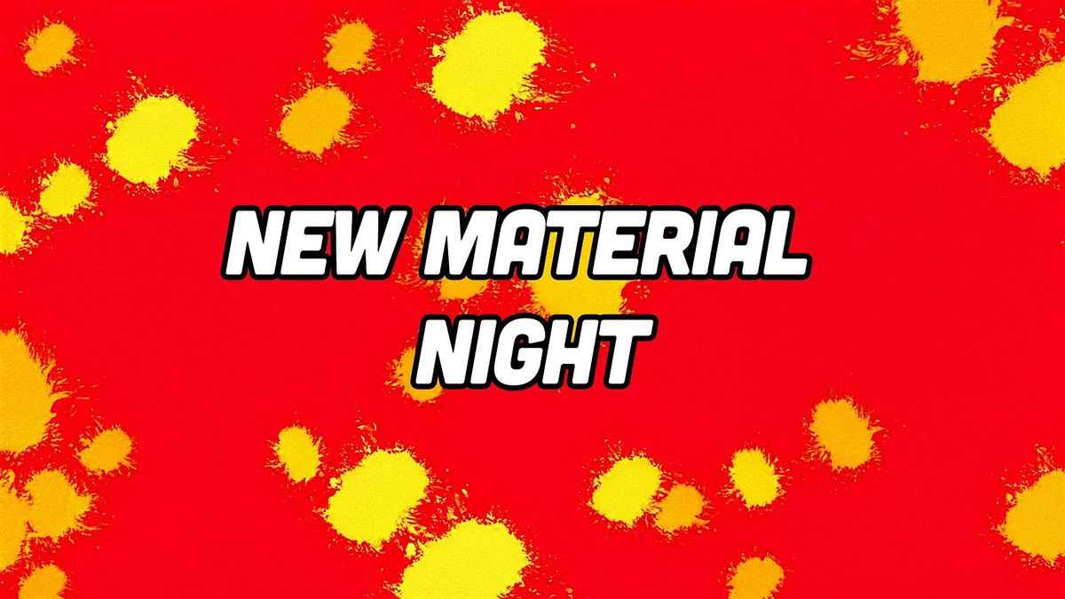 New Material Night - standup comedy at Freddy's in South Slope (Brooklyn) | Event in Brooklyn | AllEvents