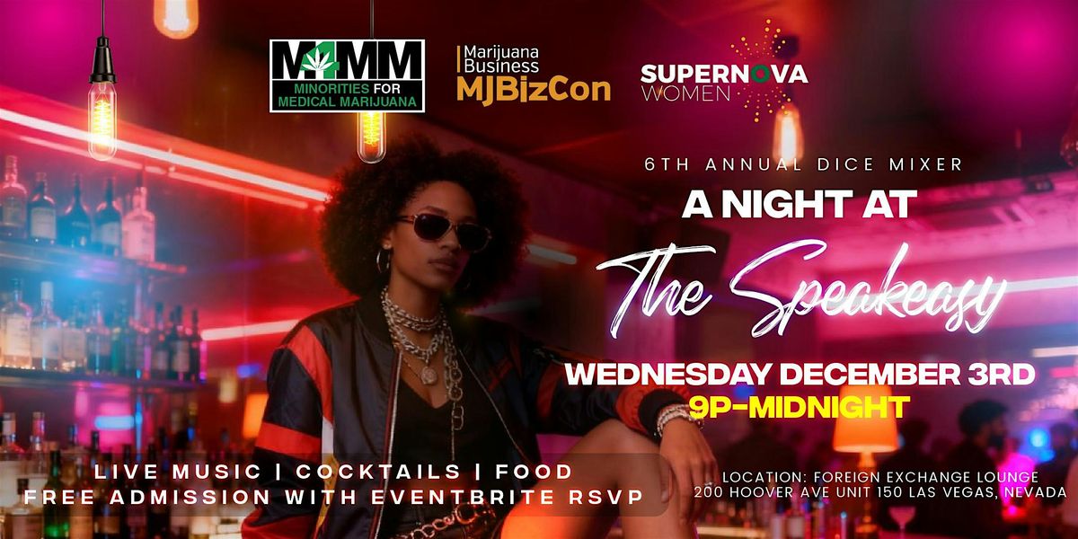 MJBizCon 6th Annual Dice Mixer, 3 December | Event in Las Vegas | AllEvents