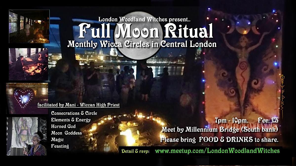Full Moon Ritual (Jan'2026) Wicca Circle London, 2 January | Event in London | AllEvents