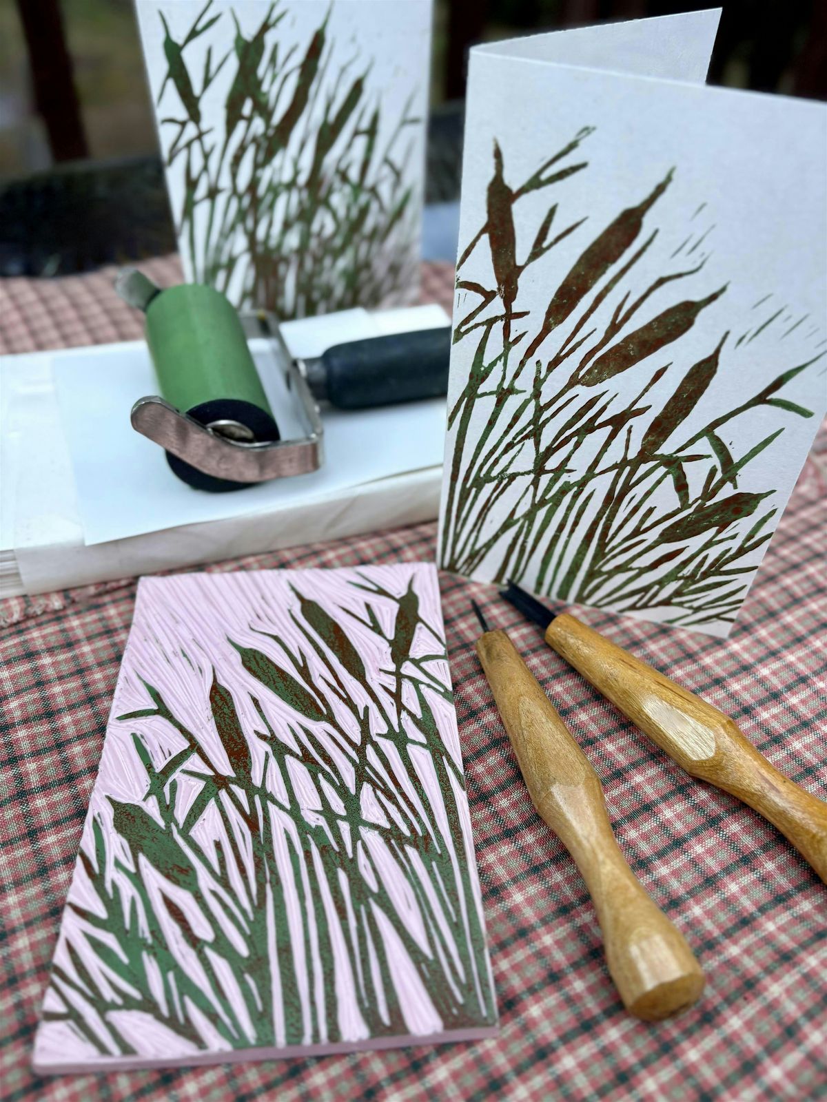 Holiday Card Linocut Workshop with Kelly Autumn, 13 December | Event in Santa Rosa | AllEvents