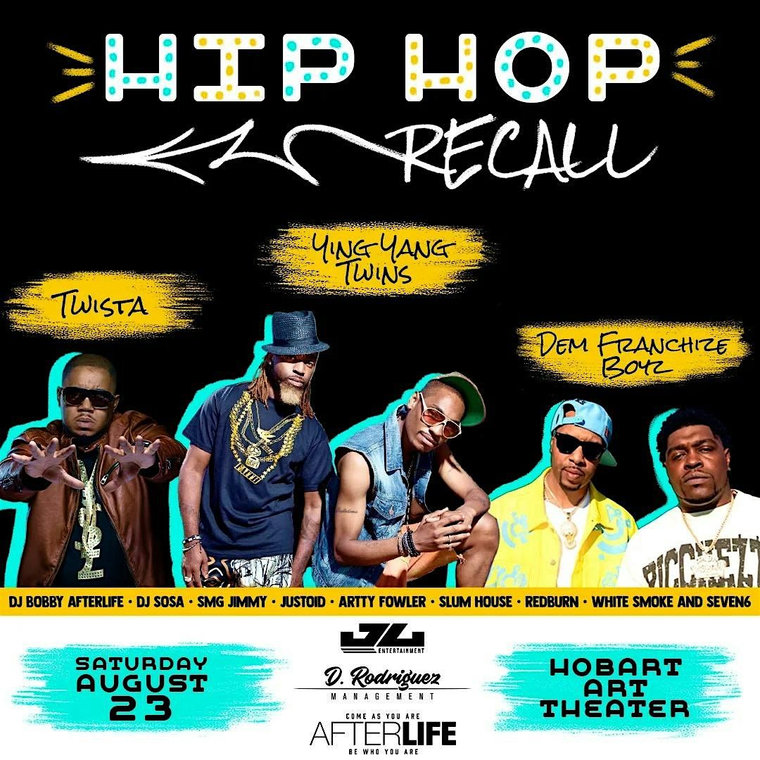 Hip Hop Recall: Ying Yang Twins, Dem Franchize Boyz, Twista, 23 August | Event in Hobart | AllEvents