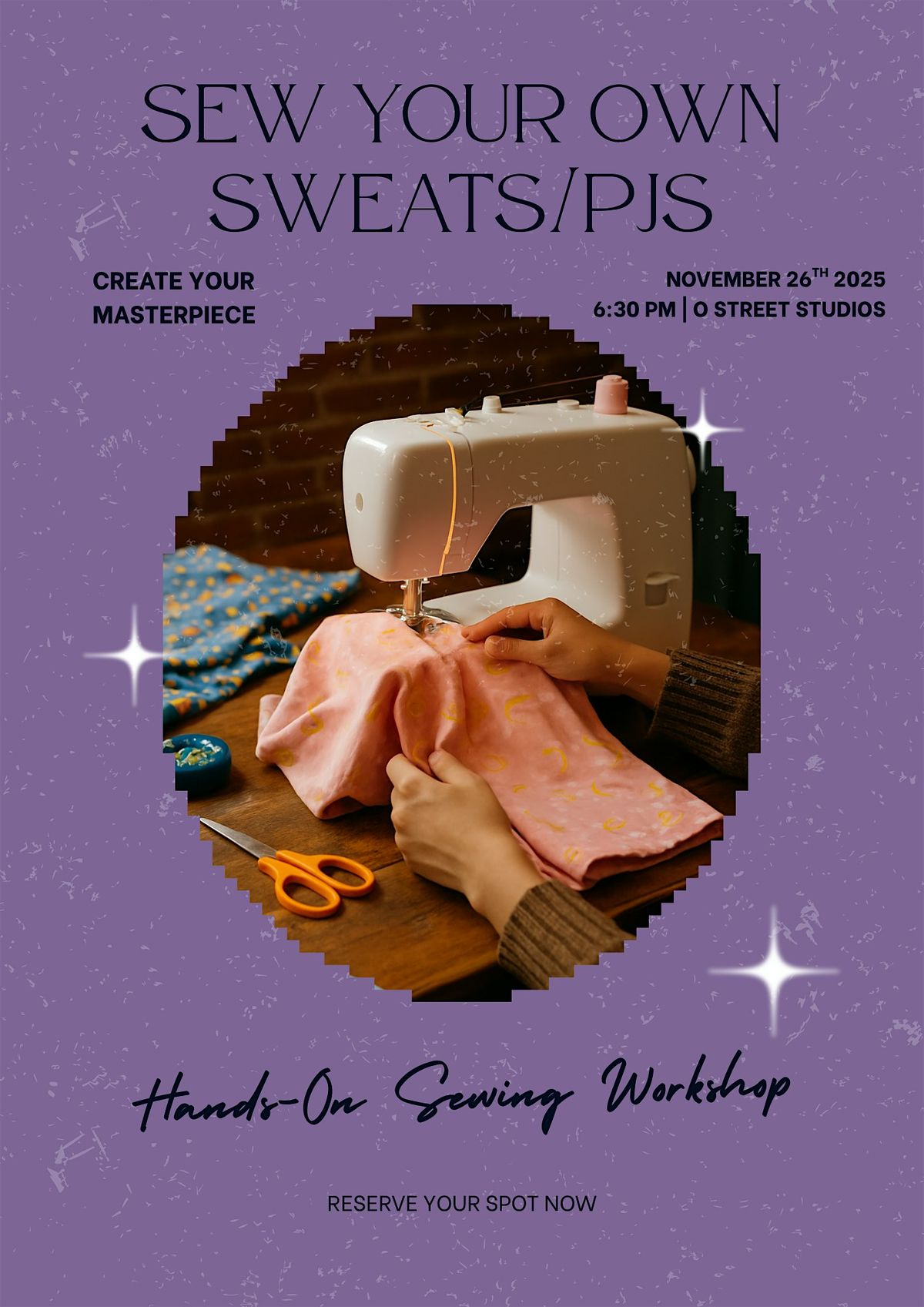 Sew Your Own Sweats/PJs In DC: 2-Hour Hands-On Sewing Workshop | Event in Washington | AllEvents