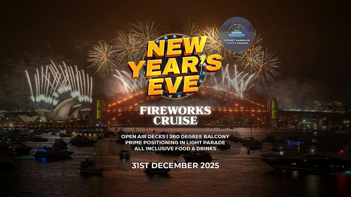 Lady Northcott | NYE Fireworks Cruise | All Inclusive