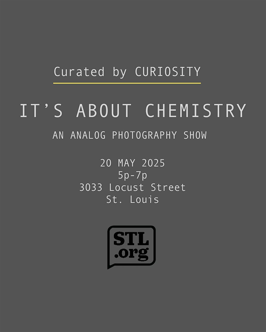 Curated By CURIOSITY: It's About Chemistry | Event in St. Louis | AllEvents