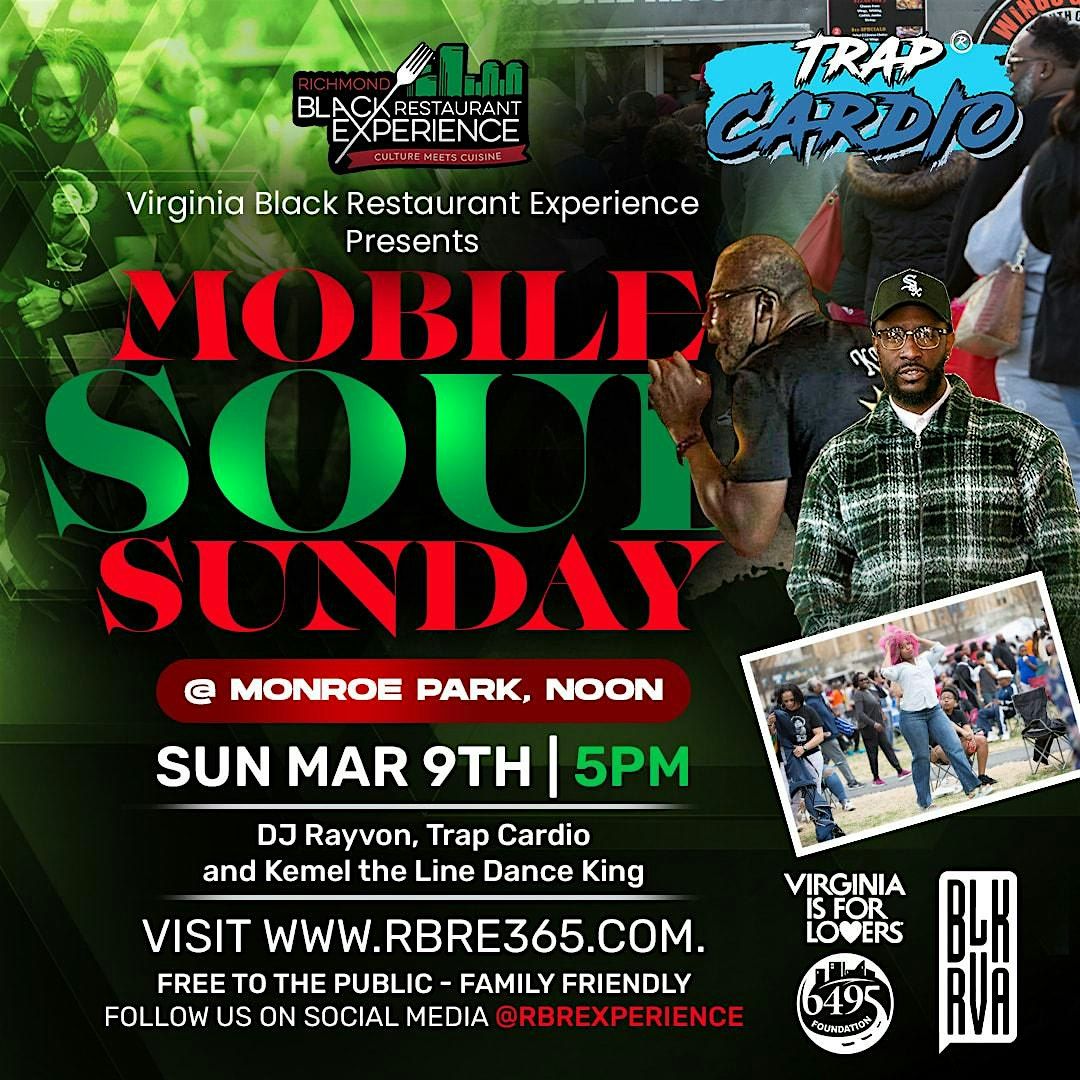 MOBILE SOUL SUNDAY - Sunday, March 8 - 10th Anniversary, 8 March | Event in Richmond | AllEvents