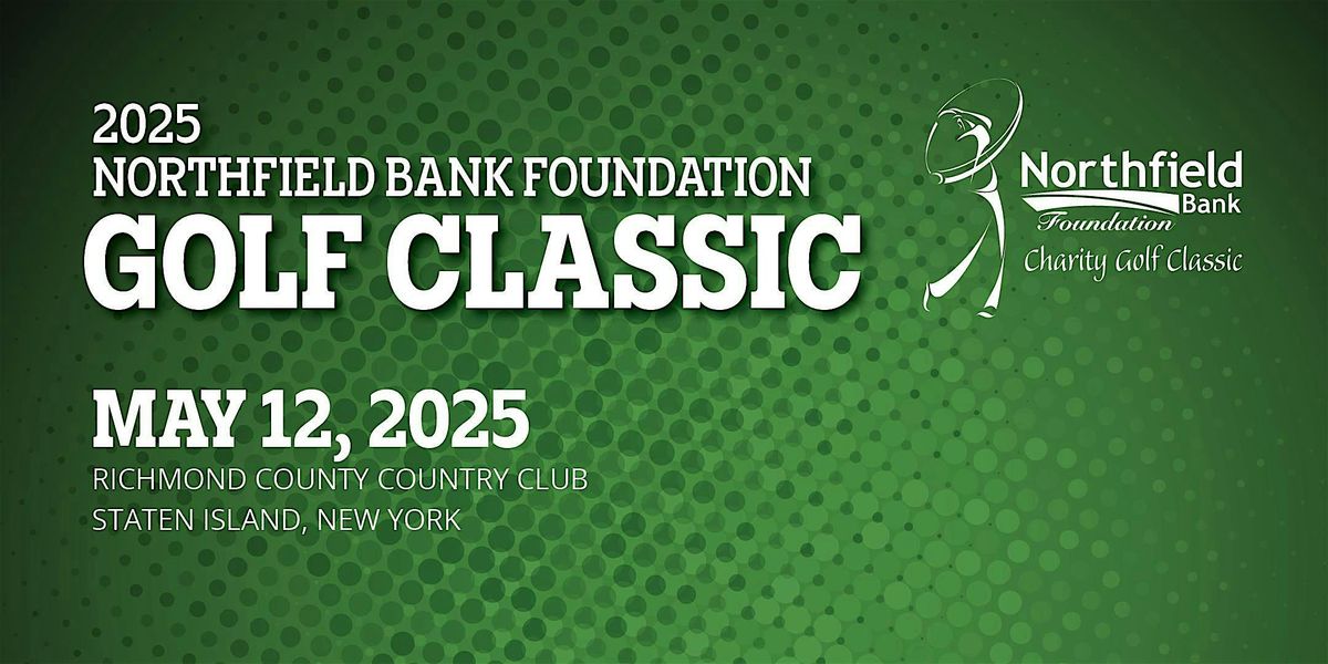 2025 Northfield Bank Foundation Charity Golf Classic!, 12 May | Event in Staten Island | AllEvents