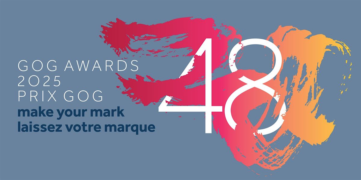 48th Annual GOG Awards, 1 December | Event in Toronto | AllEvents