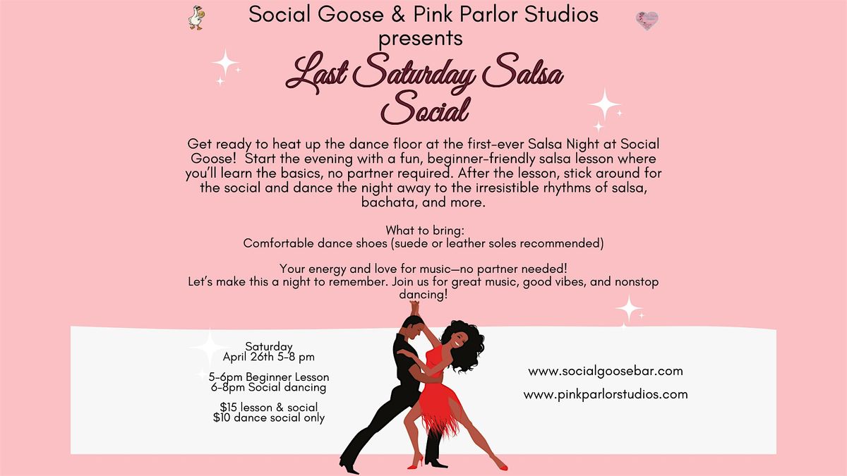 Last Saturday Salsa Social | Event in Brunswick | AllEvents
