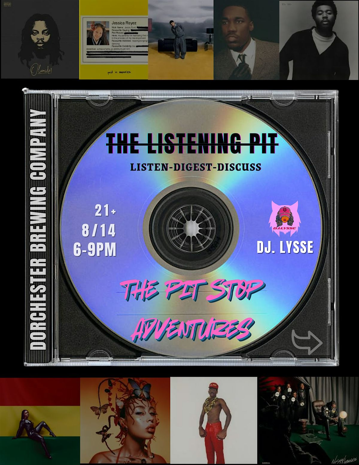 The Listening Pit :  A Multi Genre Album Listening Party, 14 August | Event in Boston | AllEvents
