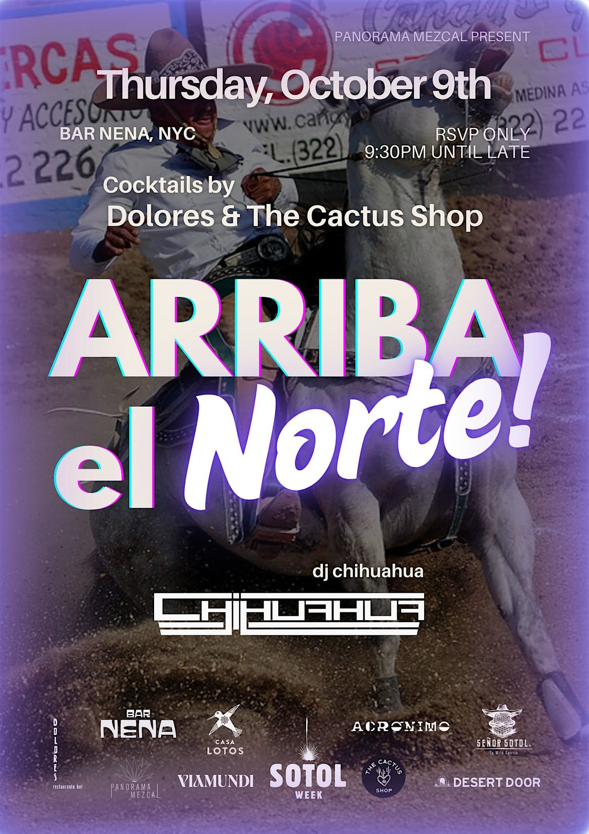 Arriba el Norte – Sotol Week NYC at Bar Nena | Event in New York | AllEvents