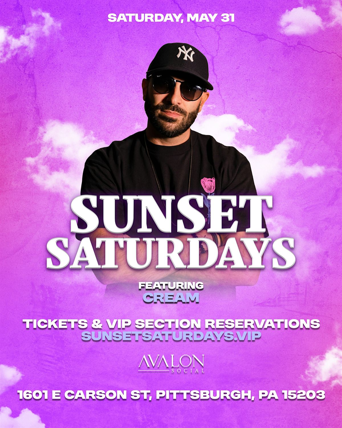 (5/31) Sunset Saturdays ft. CREAM, 31 May | Event in Pittsburgh | AllEvents
