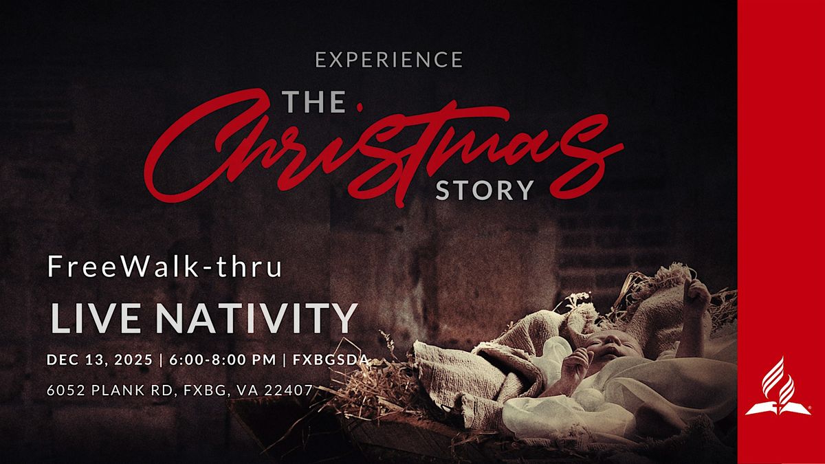 Live Nativity at Fredericksburg Seventh-day Adventist Church, 13 December | Event in Fredericksburg | AllEvents