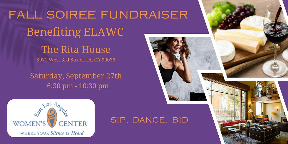 Fall Soiree Fundraiser, 27 September | Event in Los Angeles | AllEvents