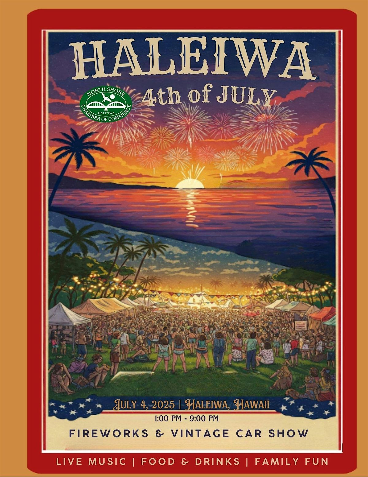 Haleiwa 4th of July Fireworks, Car Show, and Community Festival, 4 July | Event in Haleiwa | AllEvents