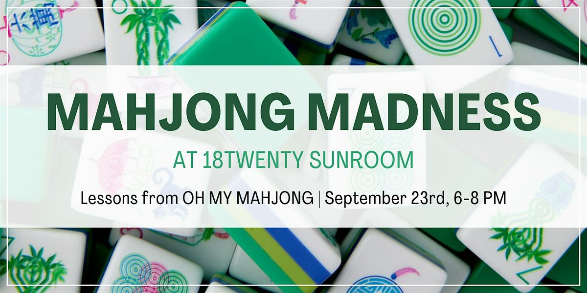 Mahjong Madness, 23 September | Event in Stevensville | AllEvents