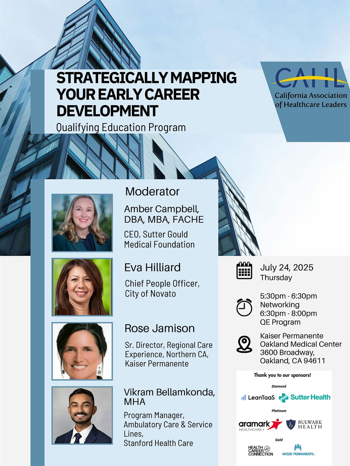 Strategically Mapping Your Early Career Development, 24 July | Event in Oakland | AllEvents