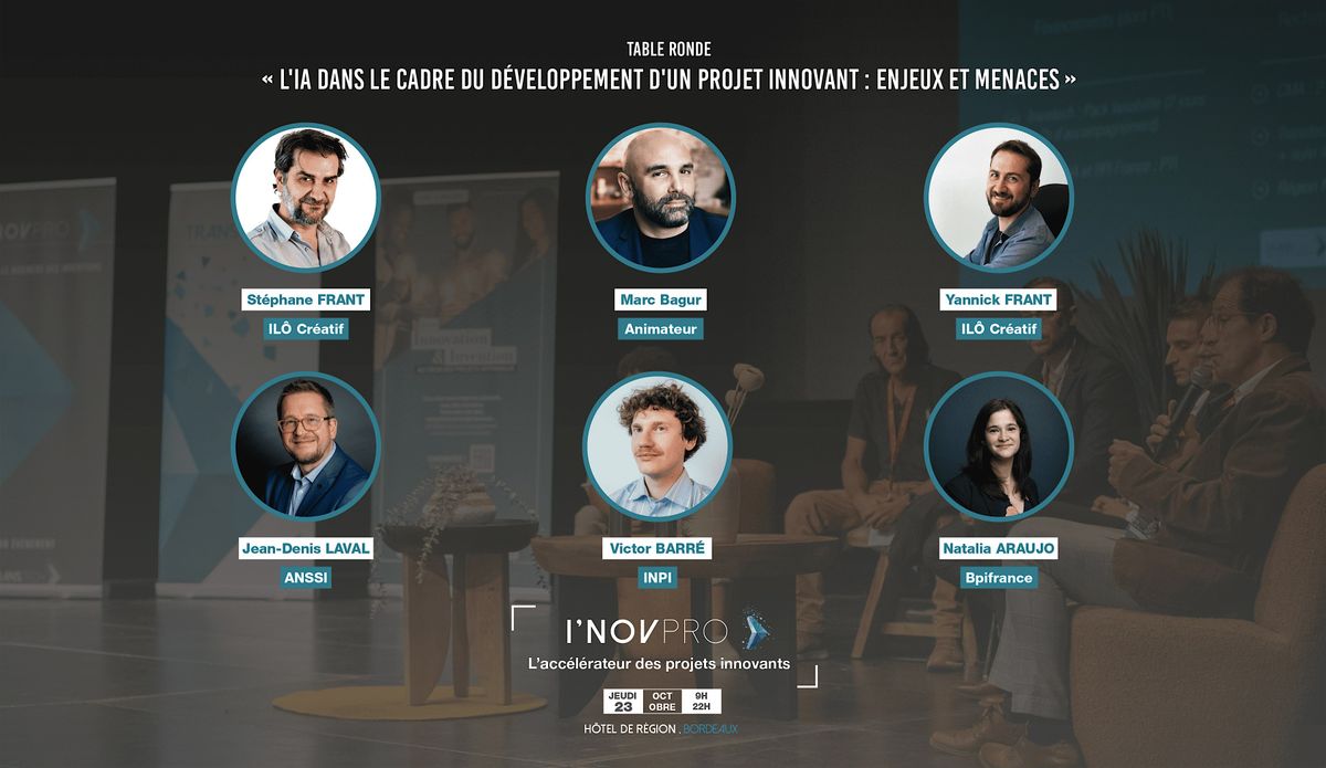 Table Ronde - L'IA dans le cadre du développement d'un projet innovant, 23 October | Event in Bordeaux | AllEvents
