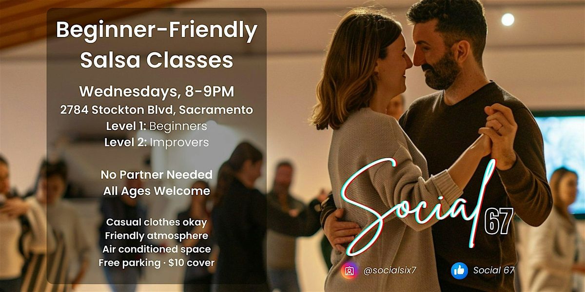Salsa Dance Class in Sacramento – Beginner Friendly, All Levels Welcome, 19 November | Event in Sacramento