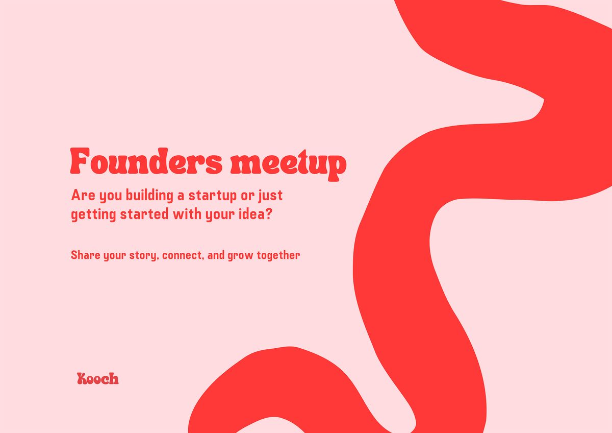 Founders | Early stage startup meetup, 26 June | Event in Amsterdam | AllEvents