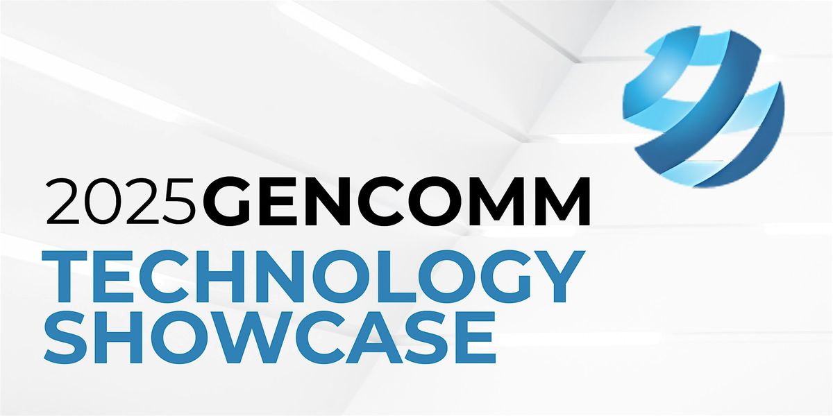 2025 GENCOMM Technology Showcase, 6 November | Event in Draper | AllEvents