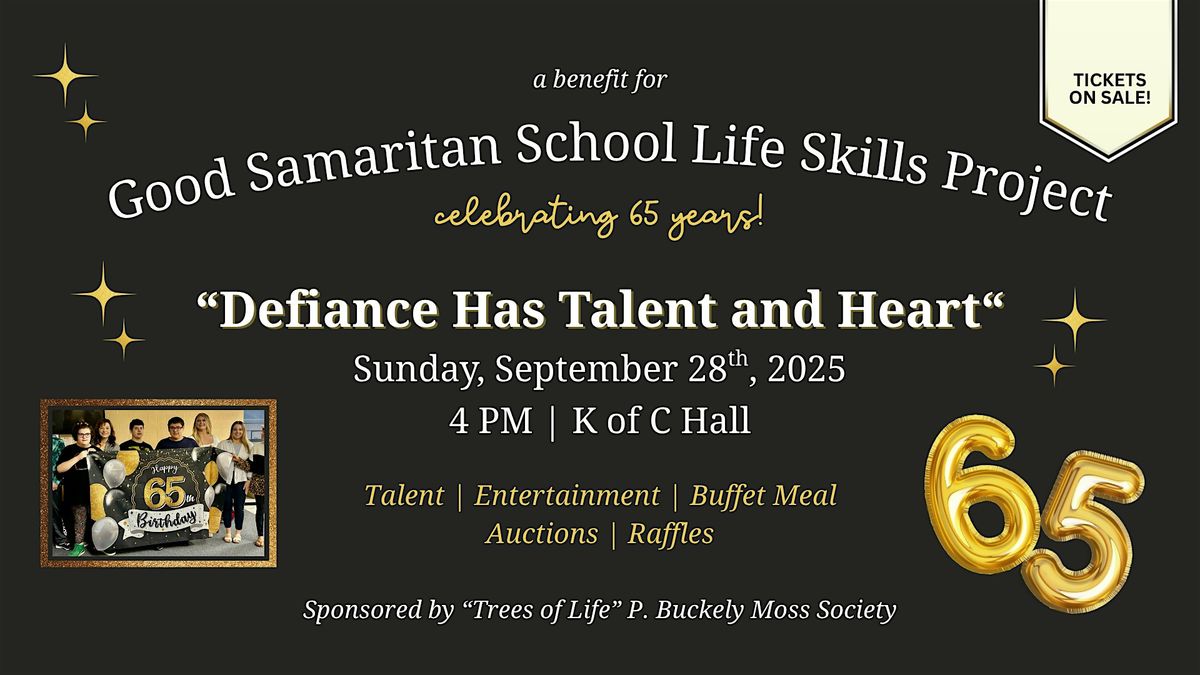 Defiance Has Talent and Heart 2025, 28 September | Event in Defiance | AllEvents