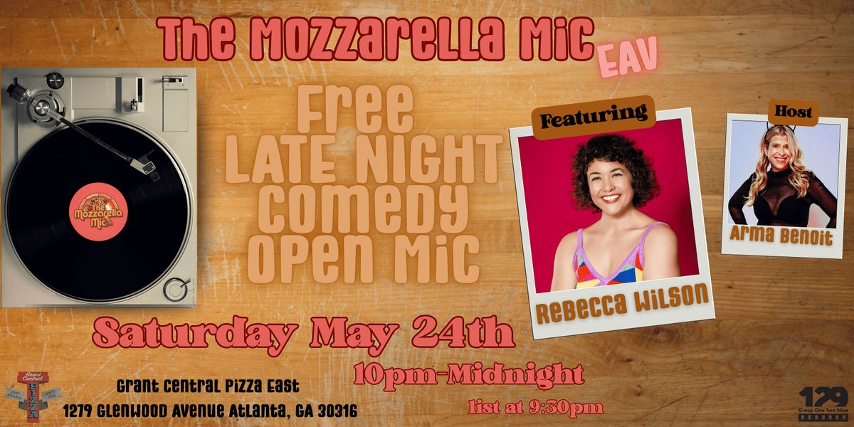 The Mozzarella Mic EAV May 24th, 24 May | Event in Atlanta | AllEvents